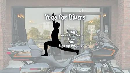 Yoga for Bikers - $10 - w/ Live Hand Pan Music