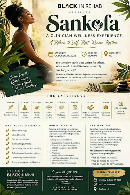 Sankofa: A Clinician Wellness Experience