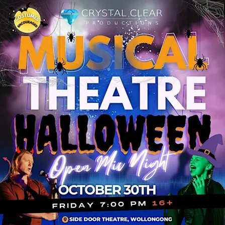 HALLOWEEN Musical Theatre Open Mic Night