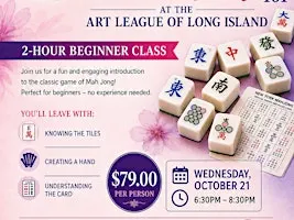 Mahjong 101 at the Art League of Long Island