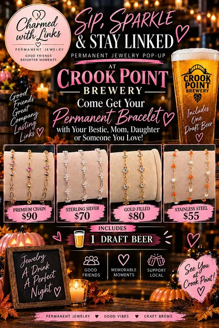 Brews & Bracelets Permanent Jewelery