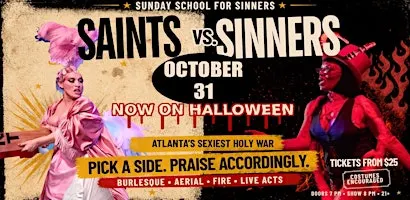 Saints vs. Sinners: A Halloween Burlesque Dance-Off!