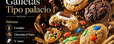 Galletas Tipo Palacio 1 con la Chef Liza Ojeda