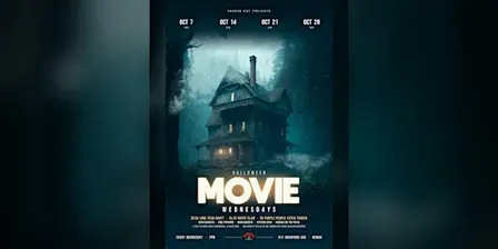 Halloween Movie Wednesdays at VooDoo Hut — Week 2