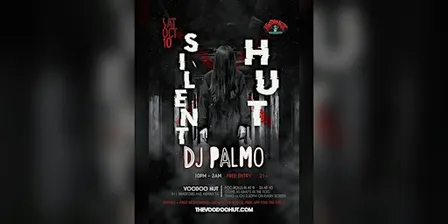 Silent Hut — Halloween Season at VooDoo Hut