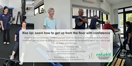 Rise Up: Learn how to get up from the floor with confidence