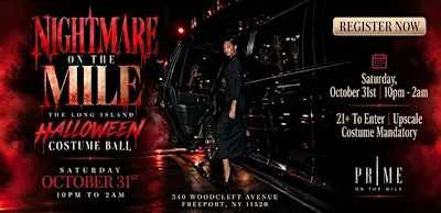“Nightmare on the Mile” Long Island Halloween Costume Ball