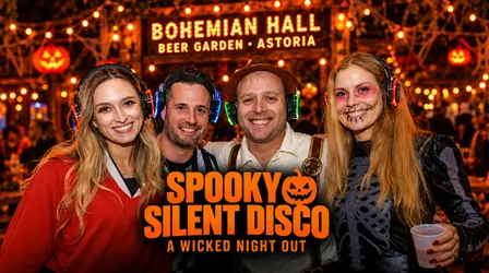 Halloween Party & Silent Disco @Astoria Garden – Queens, NY I 21 & Over