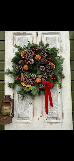 Christmas wreath workshop