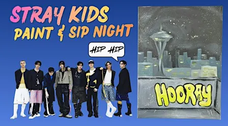 Stray Kids Paint & Sip Night at K-Pop Empire