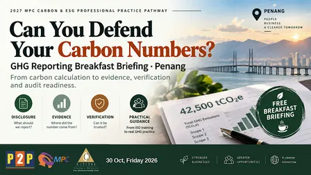 Can You Defend Your Company's Carbon Numbers? — Free Breakfast Briefing