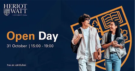 Heriot-Watt University Dubai, October 31 Open Day 2026