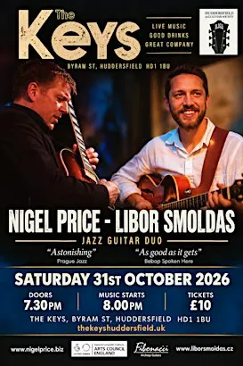 Nigel Price and Libor Šmoldas guitar duo