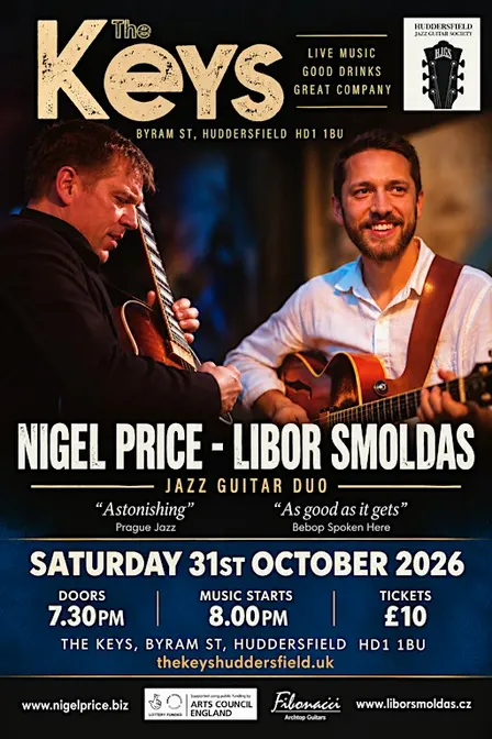 Nigel Price and Libor Šmoldas guitar duo