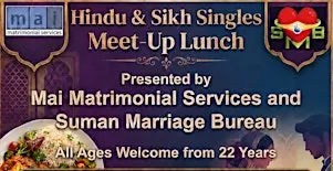 Hindu and Sikh Singles Meet-Up Lunch