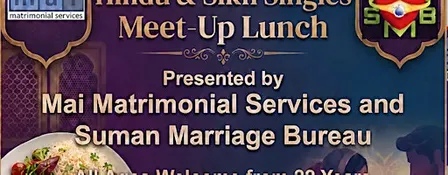 Hindu and Sikh Singles Meet-Up Lunch