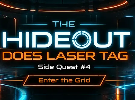 The Hideout does Laser Tag