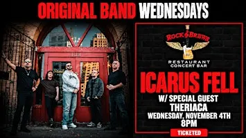 ICARUS FELL W/ THERIACA @ ROCK & BREWS ROYAL OAK - ORIGINAL BAND WEDNESDAYS