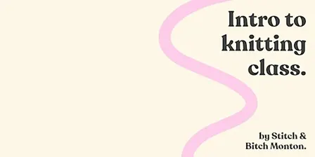 Intro to Knitting by Stitch & Bitch Monton