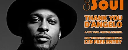 Thank you D'Angelo - A Tribute night by Got Soul | Sun 18th Oct