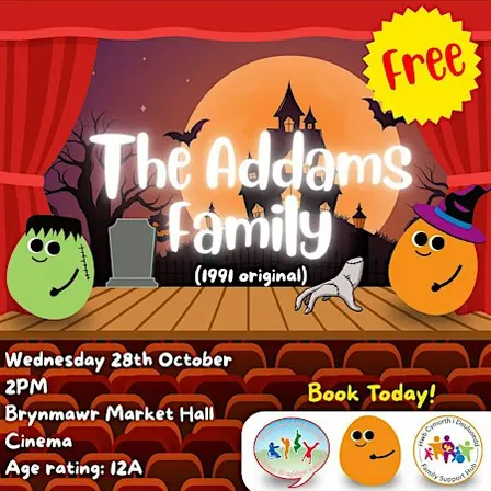 A Family Cinema Adventure with The Addams Family (12A)