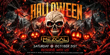 Halloween Night inside Mezcal Nightclub - Reggaeton, Hip-Hop, Top 40, House