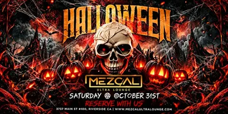 Halloween Night inside Mezcal Nightclub - Reggaeton, Hip-Hop, Top 40, House