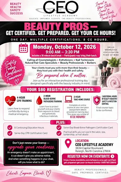 Beauty Pro CEO Hours