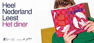 Feestelijke opening Heel Nederland Leest met Herman Koch