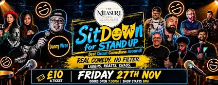LIVE!@The Measure Presents SitDown for StandUp