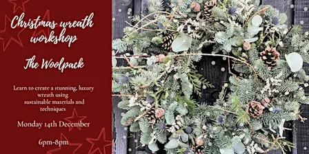 Christmas wreath workshop at The Woolpack
