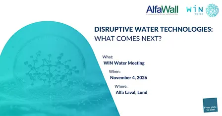 WIN Water-event with AlfaWall, November 4