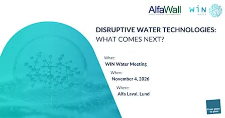 WIN Water-event with AlfaWall, November 4