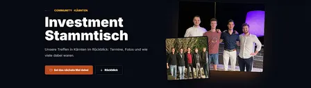 Investment Stammtisch Klagenfurt #3 – Austausch & Networking
