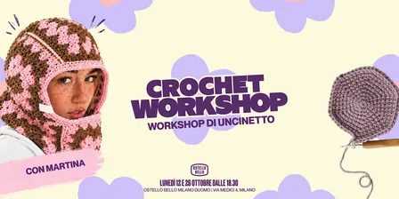 CROCHET WORKSHOP • Ostello Bello Milano Duomo