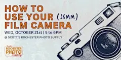 How to Use Your Film Camera | October Class