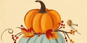 Pumpkin Harvest Painting Class | Brenda Dwyer, instructor