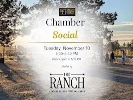 Chamber Social with Central Oregon Veterans Ranch