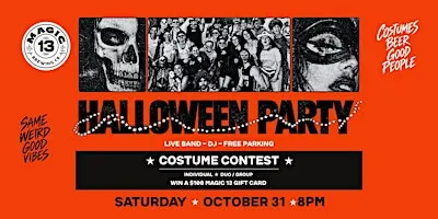 Halloween Party at Magic 13 Brewing