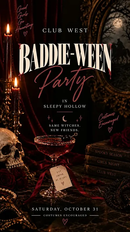 BADDIE-WEEN HALLOWEEN PARTY