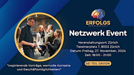 Unternehmer Netzwerk-Event in Zürich