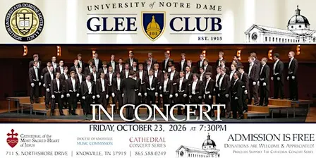 Cathedral Concert: The University of Notre Dame Glee Club