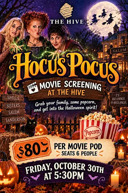Hocus Pocus at The Hive
