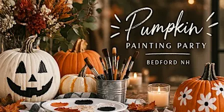Pumpkin Painting Party- Bedford, NH