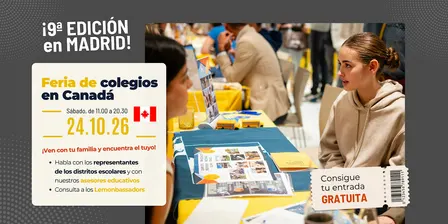 9ª Feria de Colegios en Canadá · Estudiar en el extranjero (12-17 años)