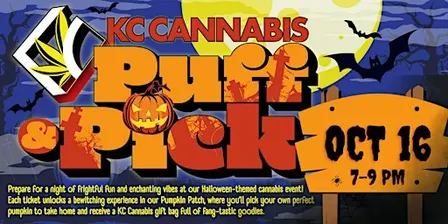 Puff & Pick with KC Cannabis in the Pumpkin Patch