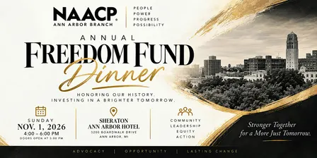 Ann Arbor NAACP Annual Freedom Fund Dinner