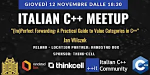 Italian C++ Meetup MILANO Novembre 2026
