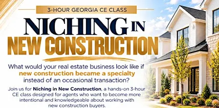 Niching in New Construction (3 HR CE Class)