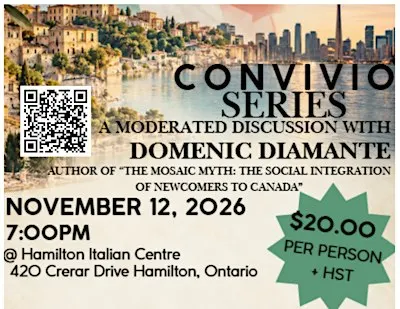Convivio Series- A Moderated Discussion with Domenic Diamante
